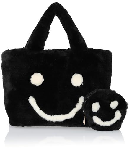 ブラック 210 クーコ トートバッグ SMILEYポーチ付エコファトートバッグ レディース 2353111705 ブラック 210
