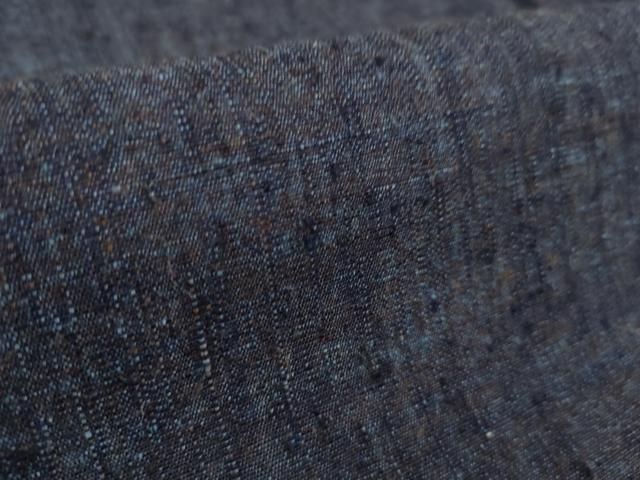 平和屋着物□極上 男性 本場結城紬 重要無形文化財 アンサンブル 長  