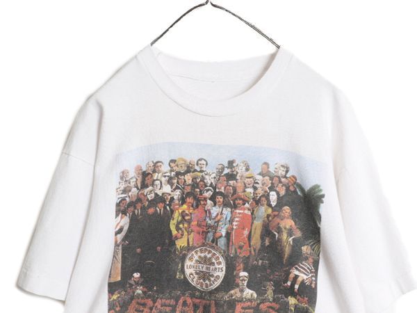 お得なクーポン配布中!】 90s ☆ ビートルズ イラスト プリント T  