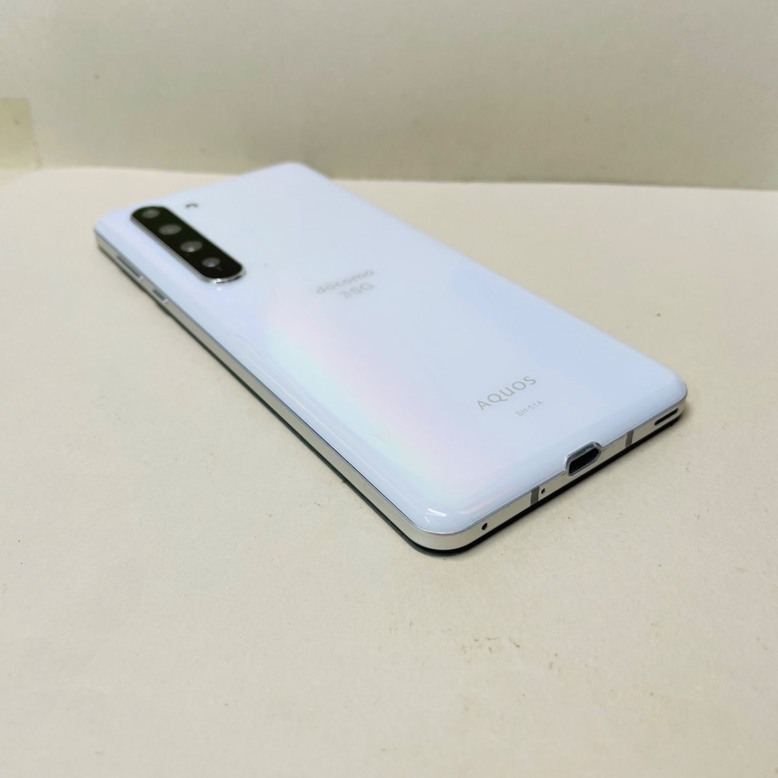 SIMフリー⭐️ AQUOS R5G SH-51A ホワイト 256GB スマホ AQUOS R5G SH-51A 256GB SIMフリー72717 - メルカリ