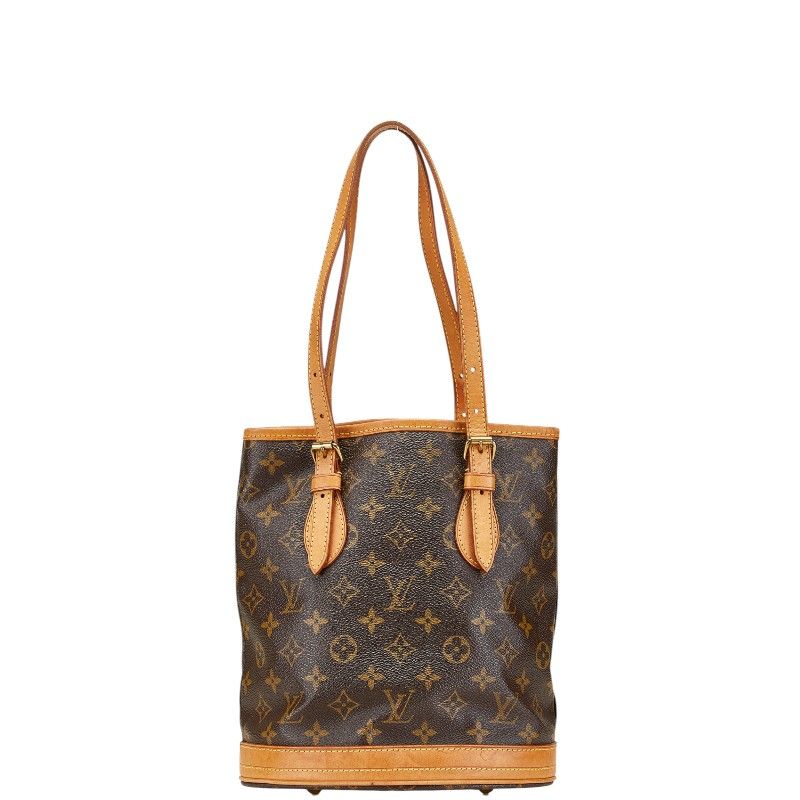 ルイ ヴィトン モノグラム プチ バケットPM トートバッグ ショルダー  