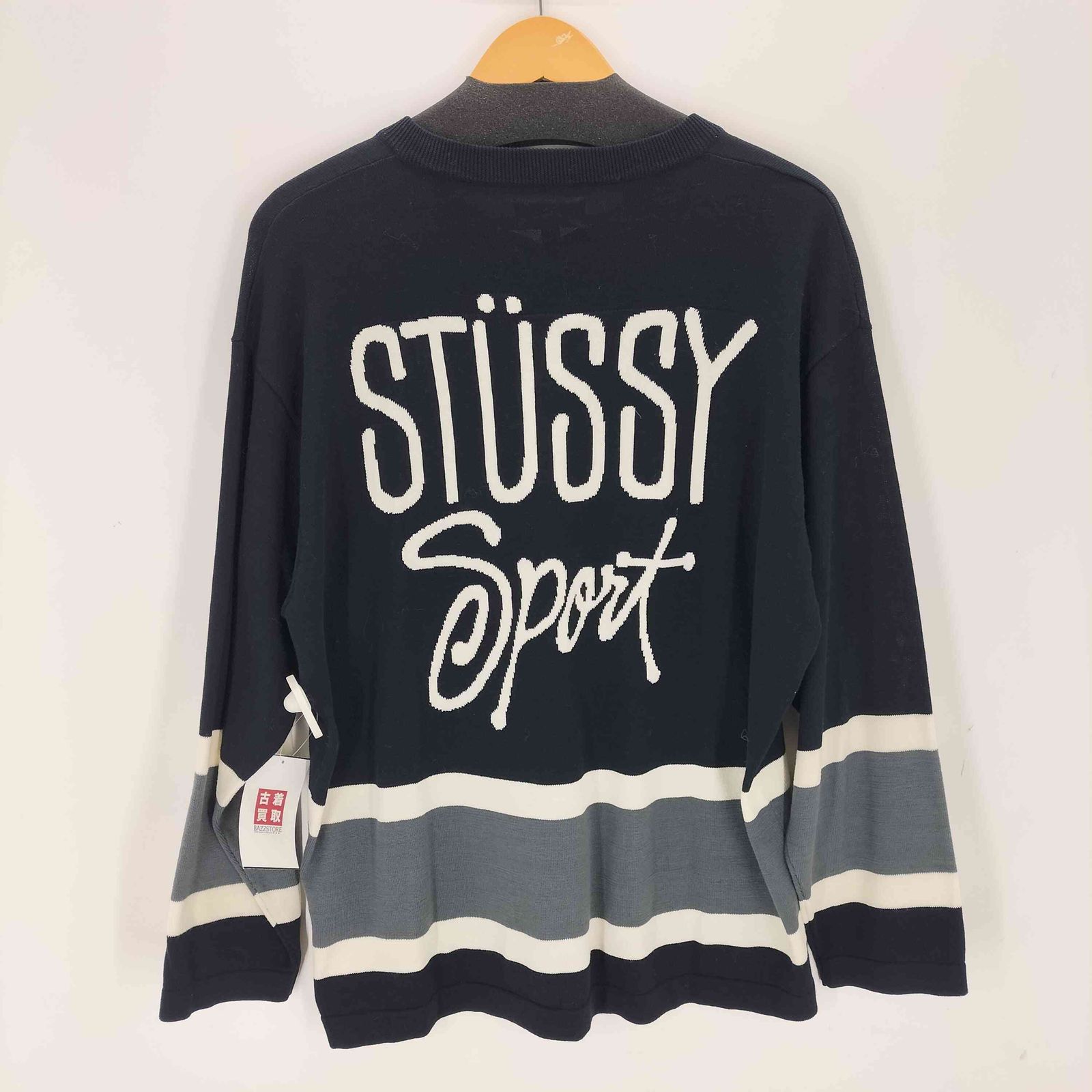 国内発送 送料関税込 日本完売 STUSSY HOCKEY SWEATER セーター ステューシー Stussy stussy sports HOCKEY SWEATER メンズ JPN