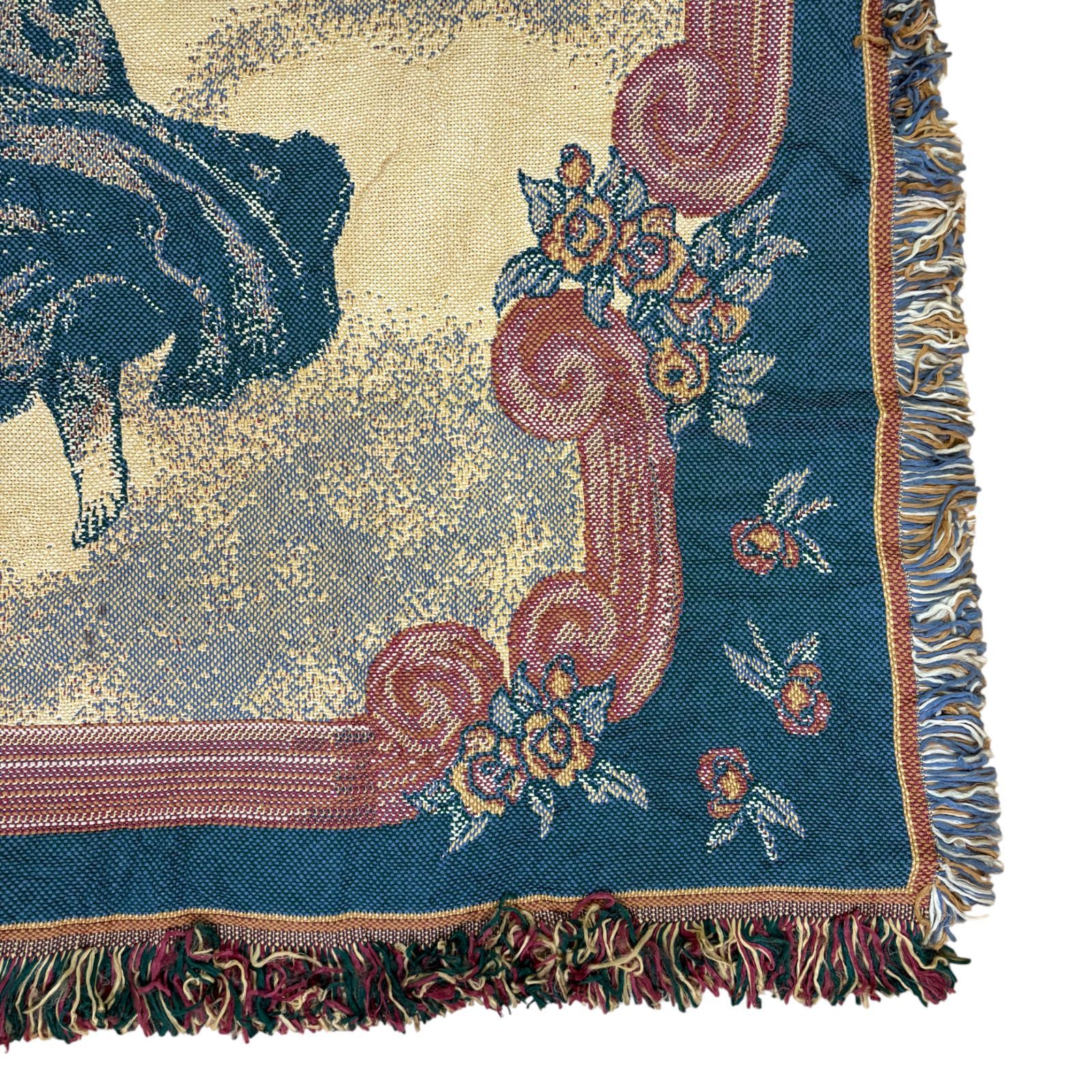 vintage ラグ カーペット マルチカバー、天使、祈り 274 vintageラグ