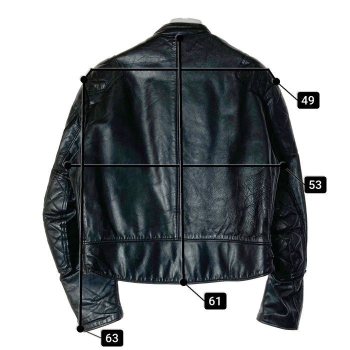 80's lewis leathers【S】ライダースジャケット スーパーモンザ Lewis Leathers Single Rider Jacket Leather Blue SUPER MONZA