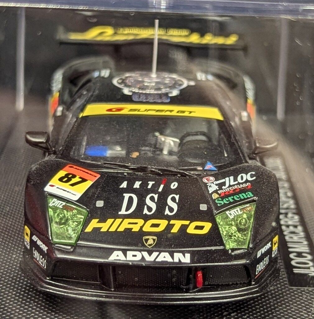 MMP 1/43 EBBRO JLOC MURCIE RG-1 SUPER GT300 2005 #87 BLACK
