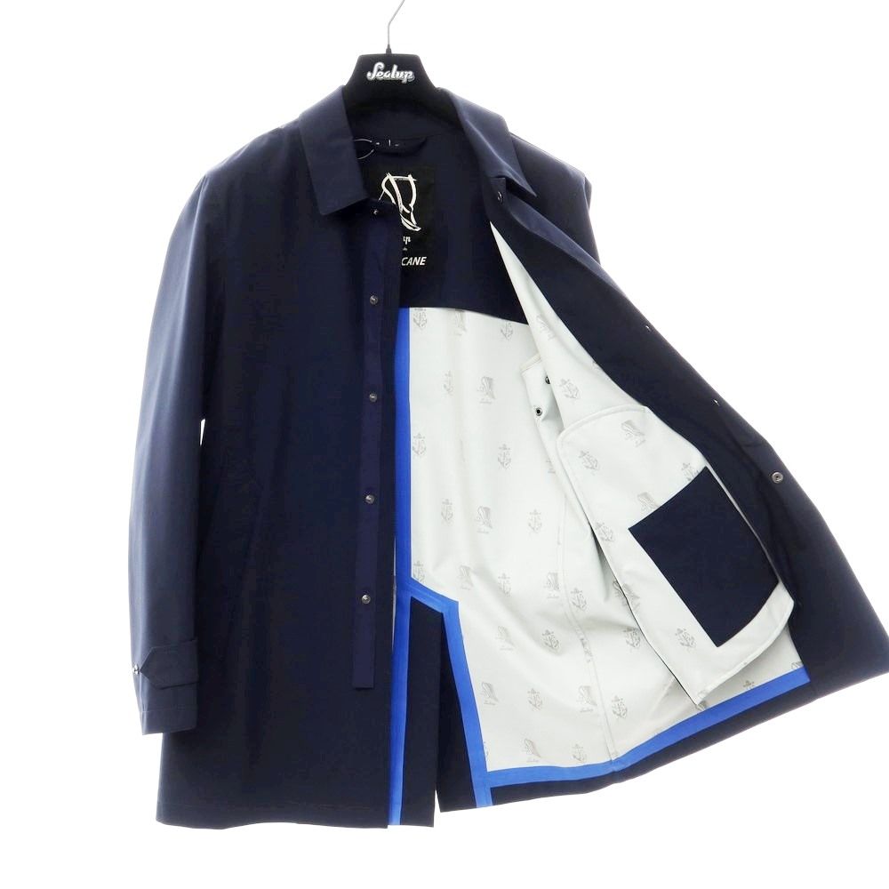 Sealup ステンカラーコート ネイビー　48 Sealup (シーラップ) Soutien Collar Coat ステンカラーコート ロング