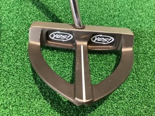 中古】 Yes! C-GROOVE Natalie 35インチ パター PT スチール