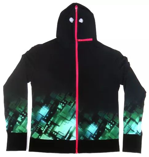 中古】衣類 eoheoh フルジップパーカー -タイト- ブラック 