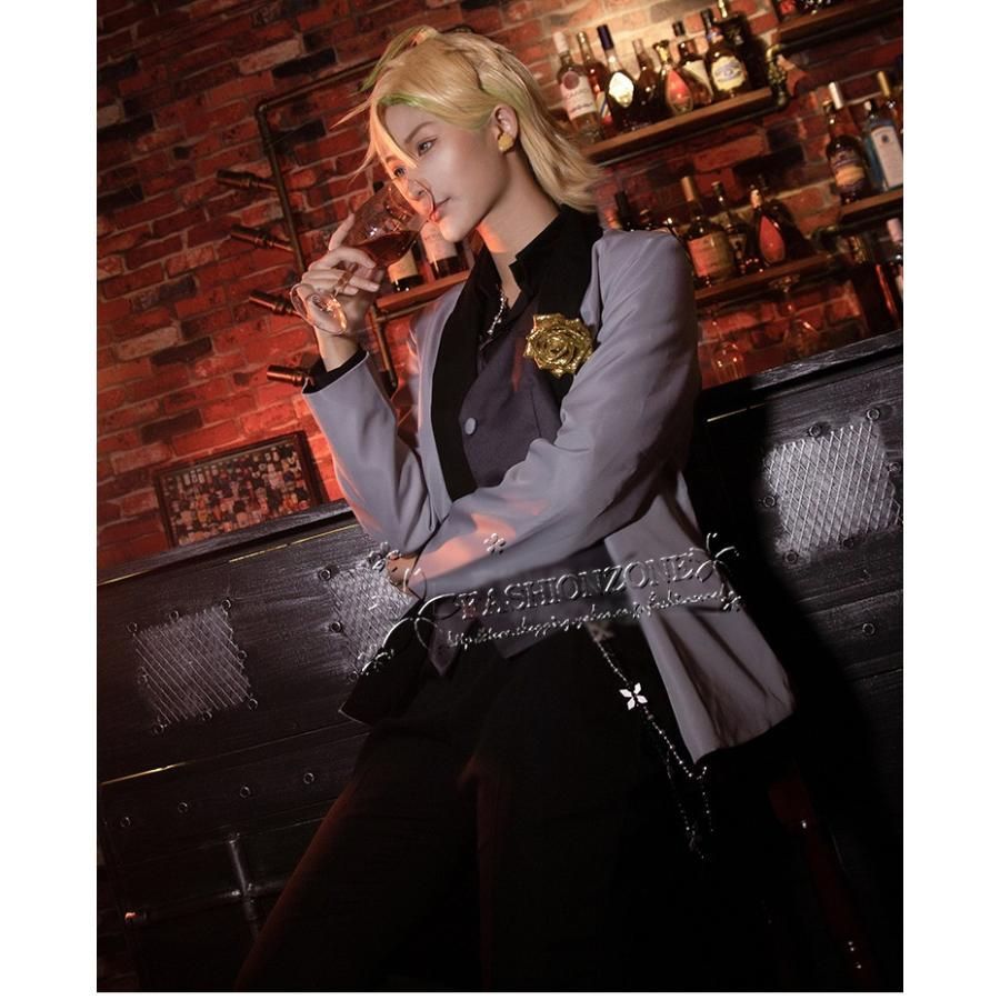 ヒプノシスマイク Alternative Rap Battle 伊弉冉一二三 コスプレ衣装 ウィッグ靴コスチューム cosplay ハロウィン仮装 変装