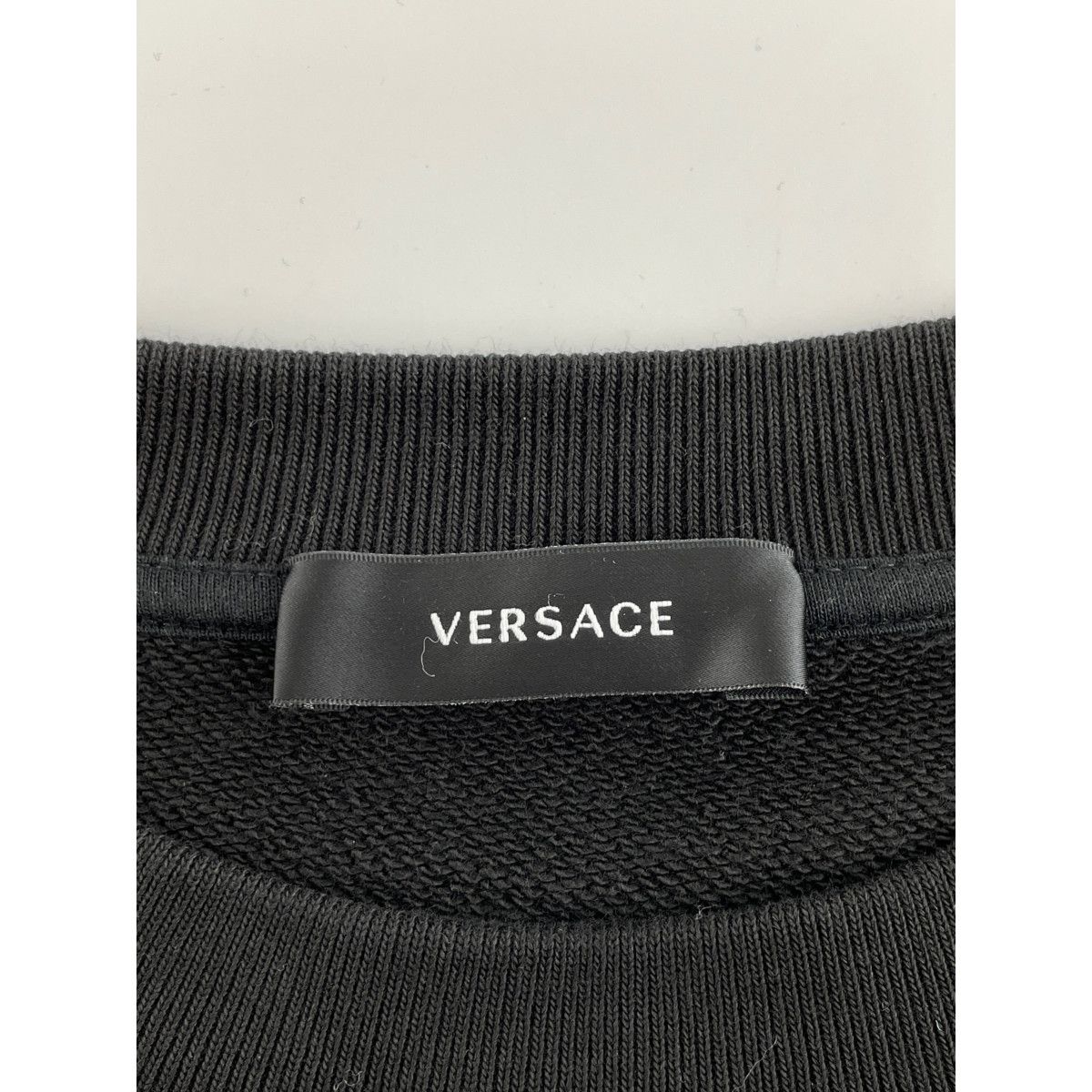 Versace ヴェルサーチ 1008279 ﾒﾃﾞｭｰｻ×ﾌﾞﾗｯｸ ｽｳｪｯﾄﾄﾚｰﾅ― L - メルカリ