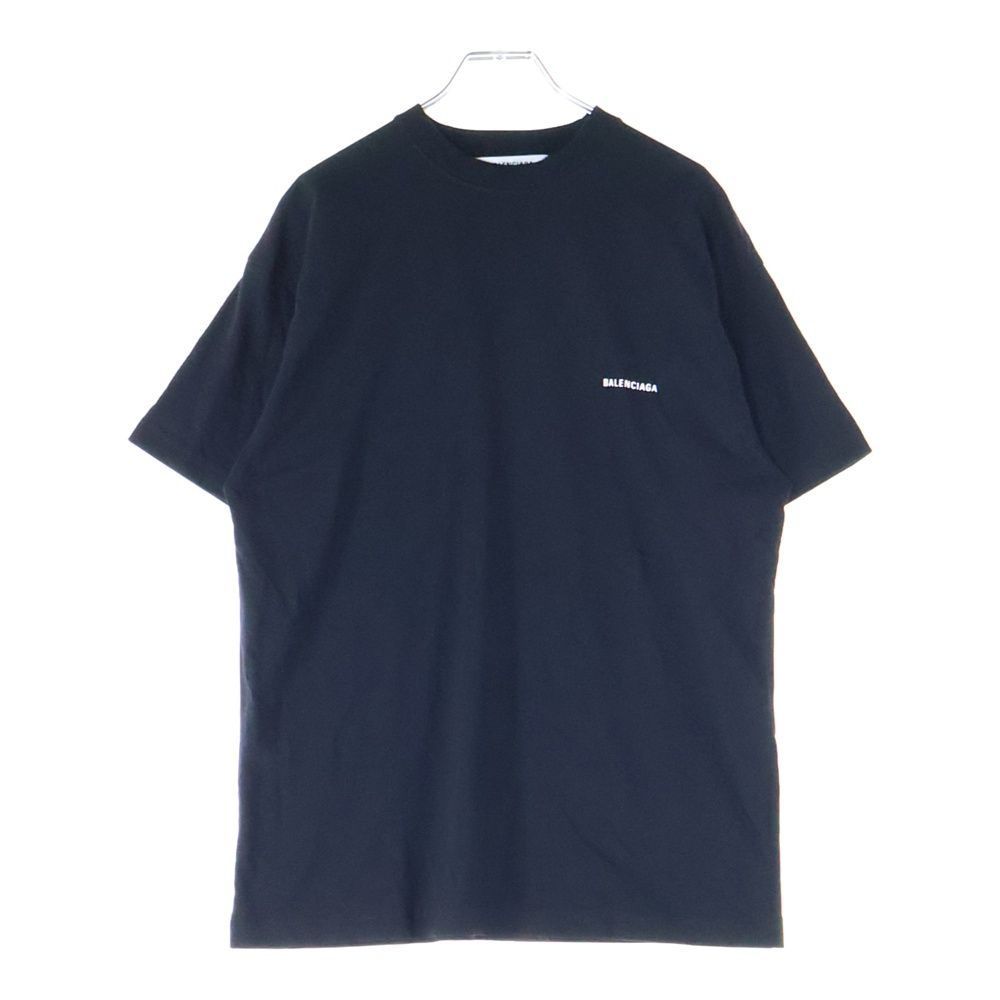 BALENCIAGA (バレンシアガ) フロントロゴプリント クルーネック半袖T 