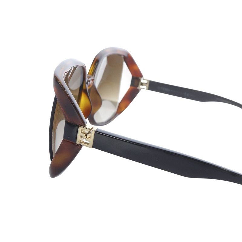 FENDI サングラス 鼈甲＆ネオンイエロー FENDI サングラス 鼈甲＆ネオンイエロー フォーナインズ 999.9 F