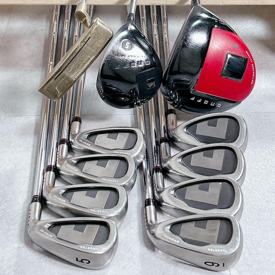 メンズ ゴルフクラブセット Callaway キャロウェイ グラファイトゴルフクラブ 10本セット