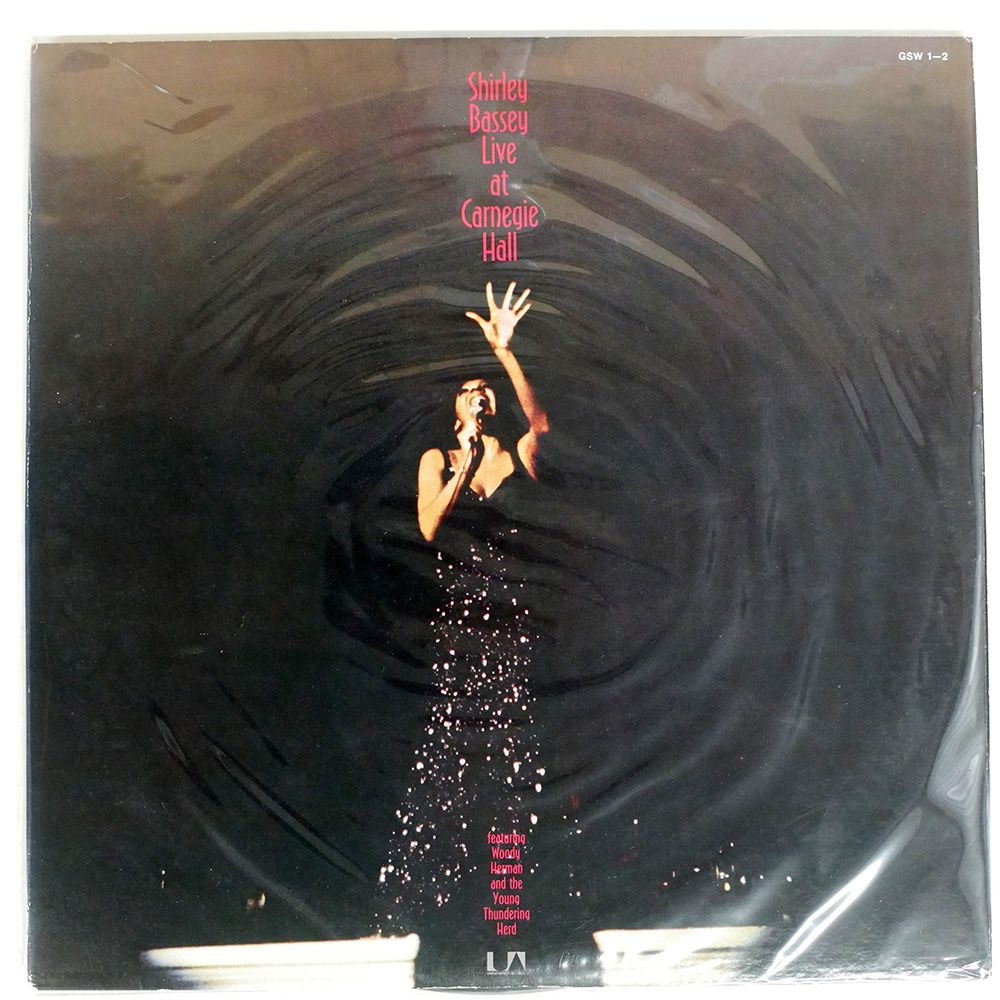国内盤 SHIRLEY BASSEY/LIVE AT CARNEGIE HALL/UNITED ARTISTS