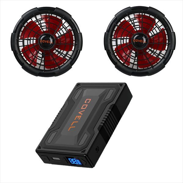 空調風神服 24V仕様リチウムイオンバッテリーセット　難燃 USBポート 簡易防水 サンエス 電動ファン用ウェア2025年型 日本製 空調風神服 24V仕様リチウムイオンバッテリーセット 難燃 USBポート