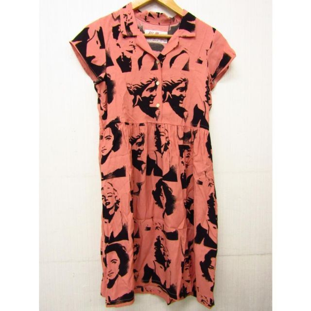 ALOHA BLOSSOM アロハ ブロッサム ワンピース 半袖 VENUS レディース SIZE 2 ⊥FL919