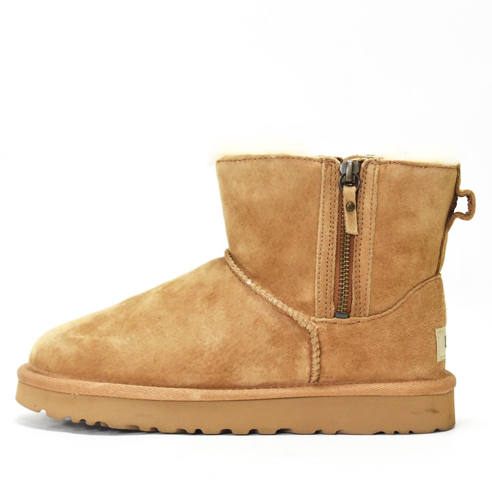 UGG CLASSIC MINI DOUBLE ZIP 23cmブーツ