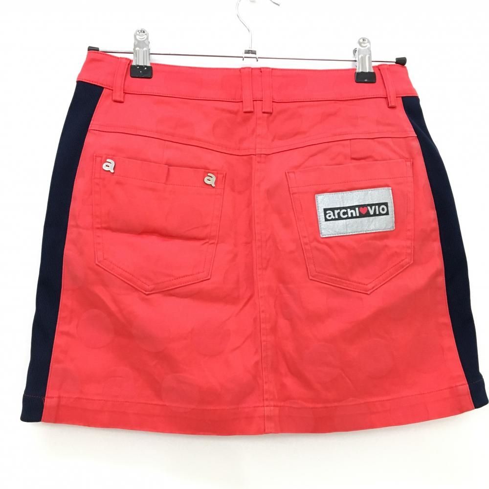 ☆SALE価格☆【美品】アルチビオ スカート レッド ドット柄織