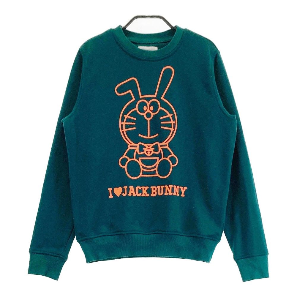 新品 ジャックバニー スウェット トレーナー ネイビー サイズ0 サイズ:0 JACK BUNNY ジャックバニー ×ドラえもん スウェット
