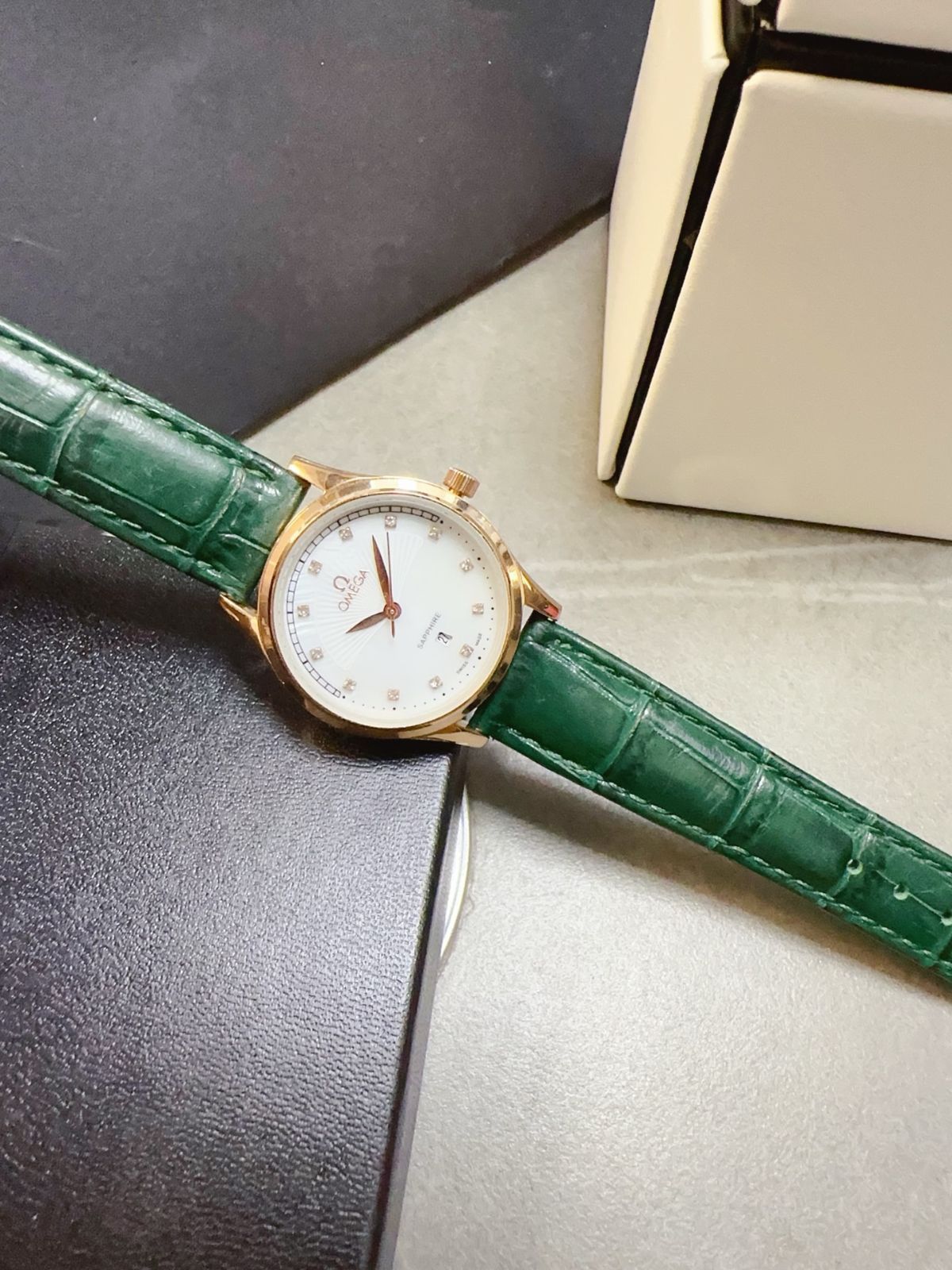 オメガ腕時計　レディース OMEGA オメガ レディース腕時計 32mm｜クオーツ×マルチカラー