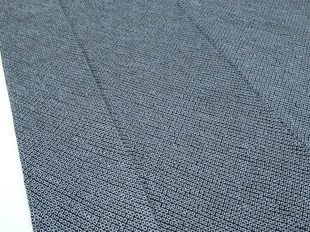 平和屋着物□極上 男性 小紋 キングサイズ 総絞り 逸品 未使用 CZAA2981s5 