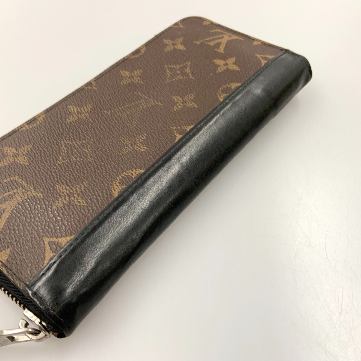 〇〇LOUIS VUITTON ルイヴィトン モノグラム マカサー ジッピーウォレット ヴェルティカル ラウンドファスナー長財布 M60109 ブラウン