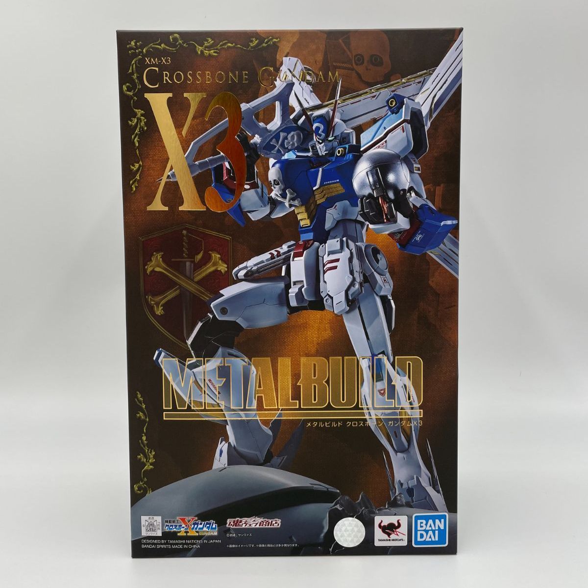 中古/B】METAL BUILD クロスボーン・ガンダムX3 フィギュア - メルカリ