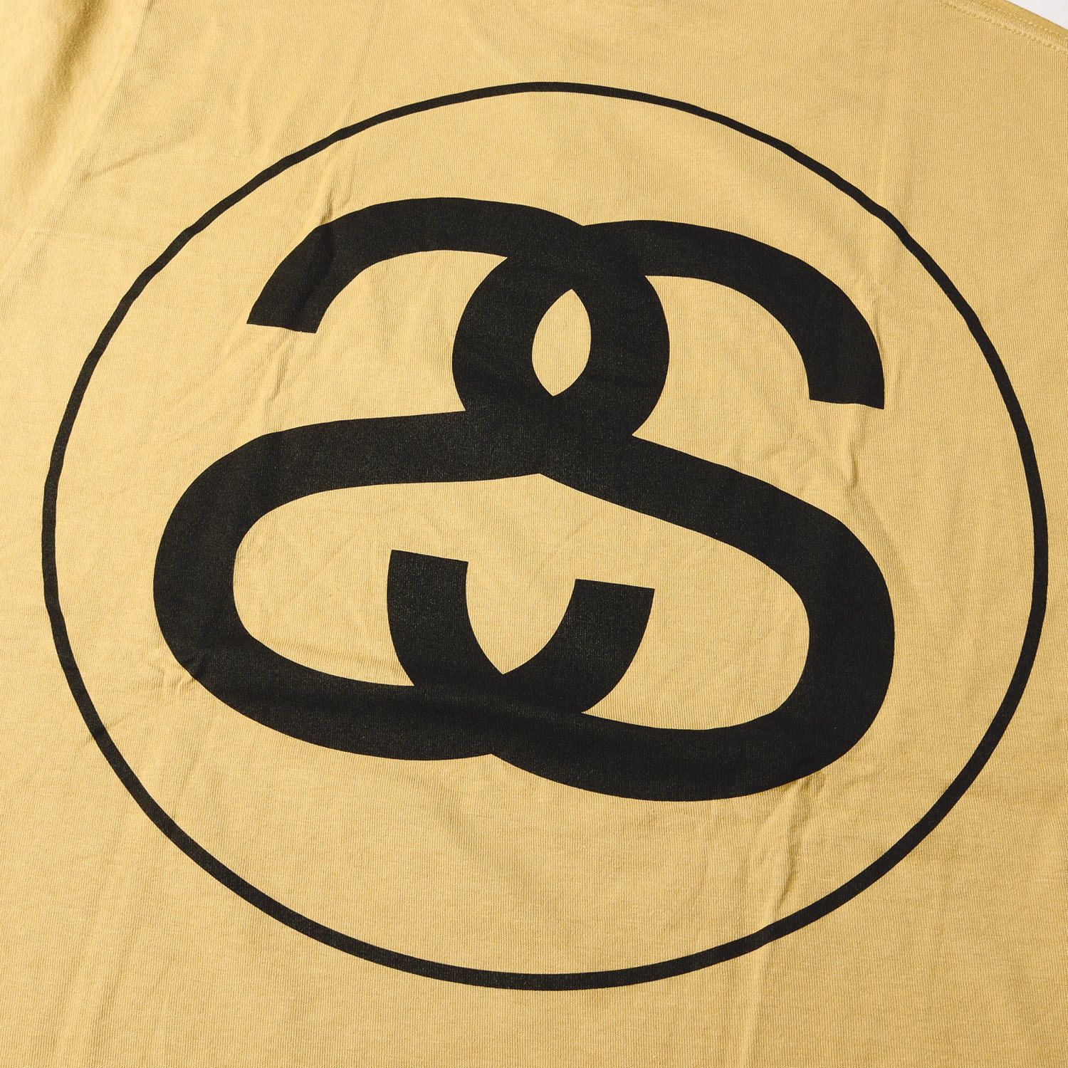 新品 STUSSY ステューシー Tシャツ サイズ:L 21AW ビッグ SSリンクロゴ 