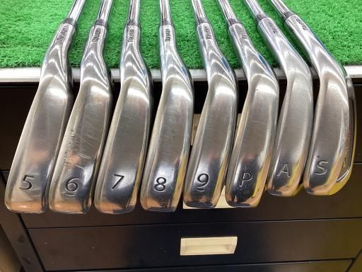 EXIM NANO アイアン７本セット ４〜９,PW【ＳＲ】未使用に近い EXIM NANO アイアン7本セット 4〜9,PW【SR】未使用に近い EXIM