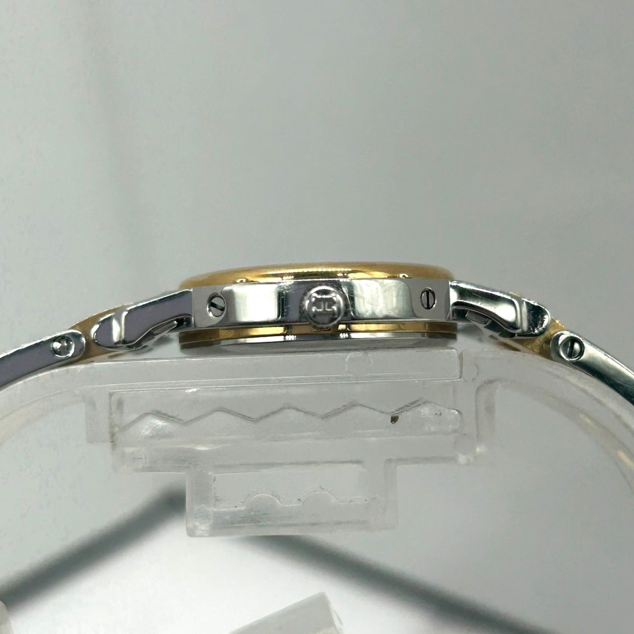 可動品【エルメス】クリッパー　スイス製　デイト　アイボリーダイヤル　Hロゴブレス　ラウンド　コンビ　QZ　レディース腕時計　H745 可動品エルメスクリッパー スイス製 アイボリーダイヤル デイト