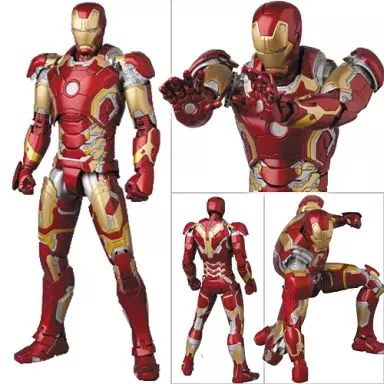 アイアンマン マーク43 mafex フィギュア マーベル 中古】フィギュア