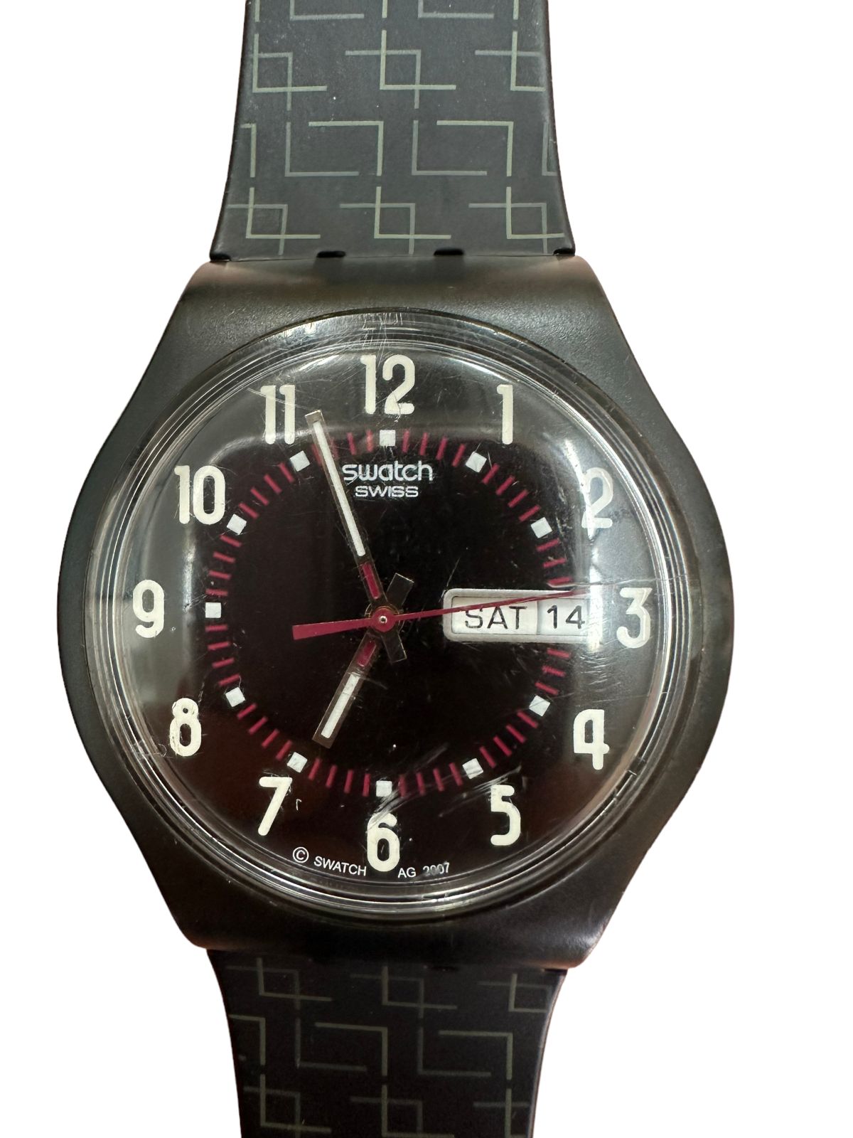 電池交換 美品】 SWATCH LIVING SWISS SUJM704 - メルカリ