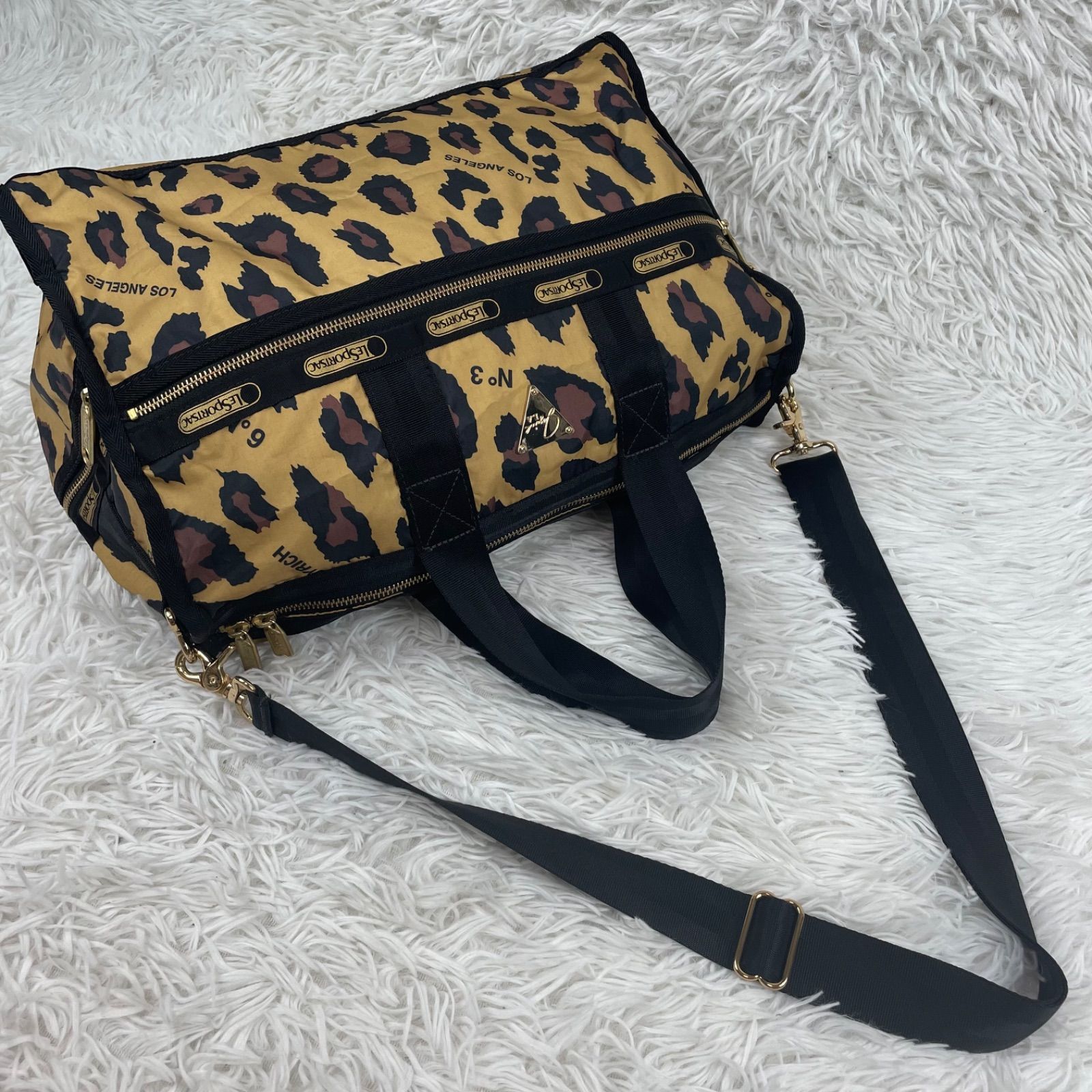美品 LeSportsac×JOYRICH ボストンバッグ 2way ショルダーバッグ 