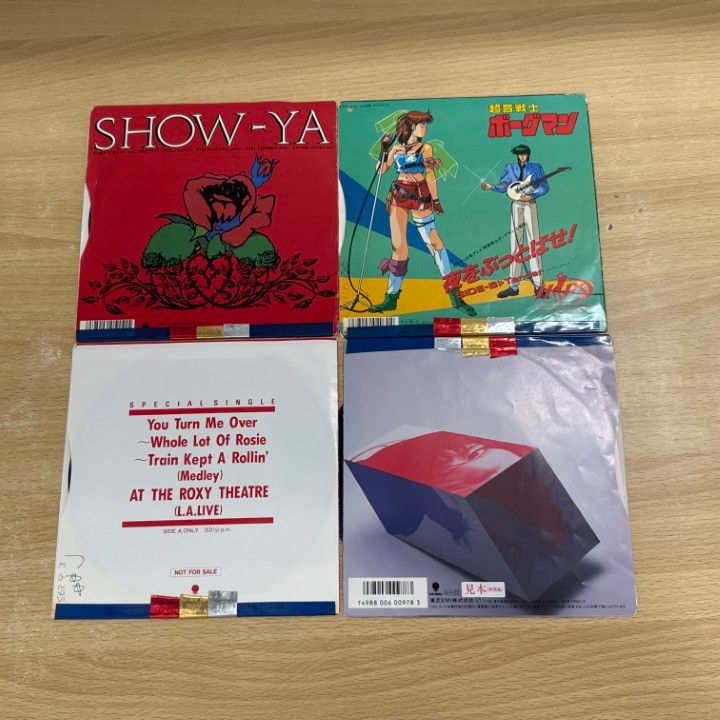 SHOW-YA レコード ○01)【同梱不可】【すべて見本盤】SHOW-YAのEPレコード4点