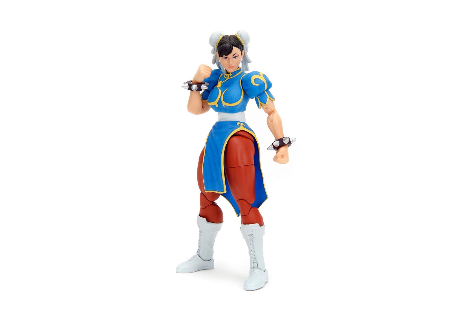 Jada Toys Street Fighter II 6インチ Chun Li フィギュア アクションフィギュア 子供と大人のおもちゃ 