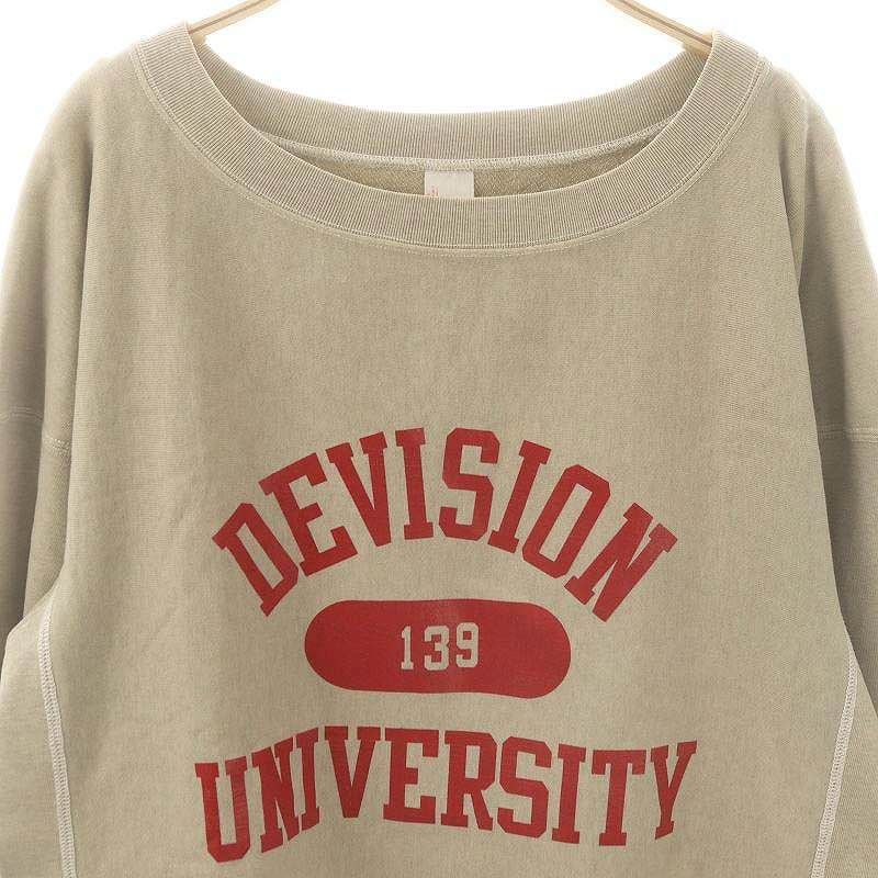 STAMMBAUM/シュタンバウム】 DEVISION CREW NECK SWEAT