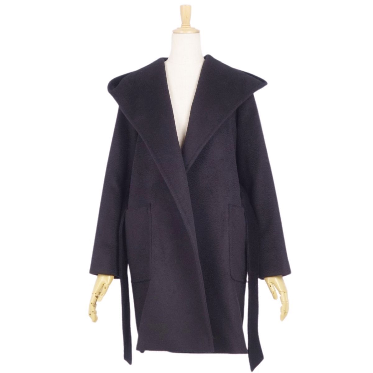 極美品 マックスマーラ Max Mara 白タグ RIALTO リアルト ラップ 