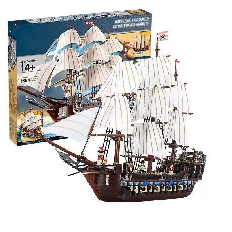 レゴ正規品　10210 インペリアルフラッグシップ【値下げ交渉可】 Amazon.co.jp: LEGO レゴ/ 豪華帆船！全長75cm巨大