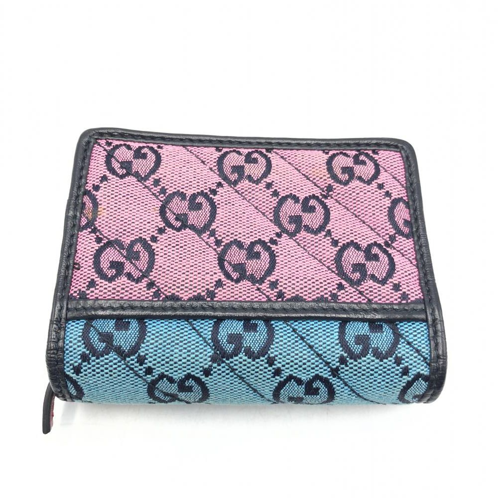 中古】GUCCI ダイアゴナル コンパクトウォレット 466492 0416 中古】GUCCI ダイアゴナル コンパクトウォレット 466492 0416