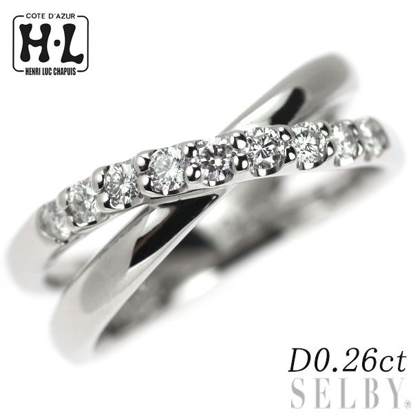 アッシュエル|H.L Pt900 ダイヤモンド リング 0.26ct