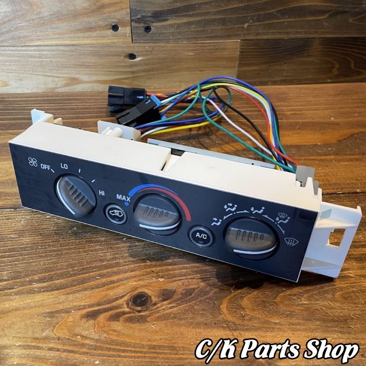 A Cコントロールパネル 95年 熱線スイッチなし 社外品 コントロールスイッチ エアコンパネル 温度 風量 風向 C1500 K1500 C2500