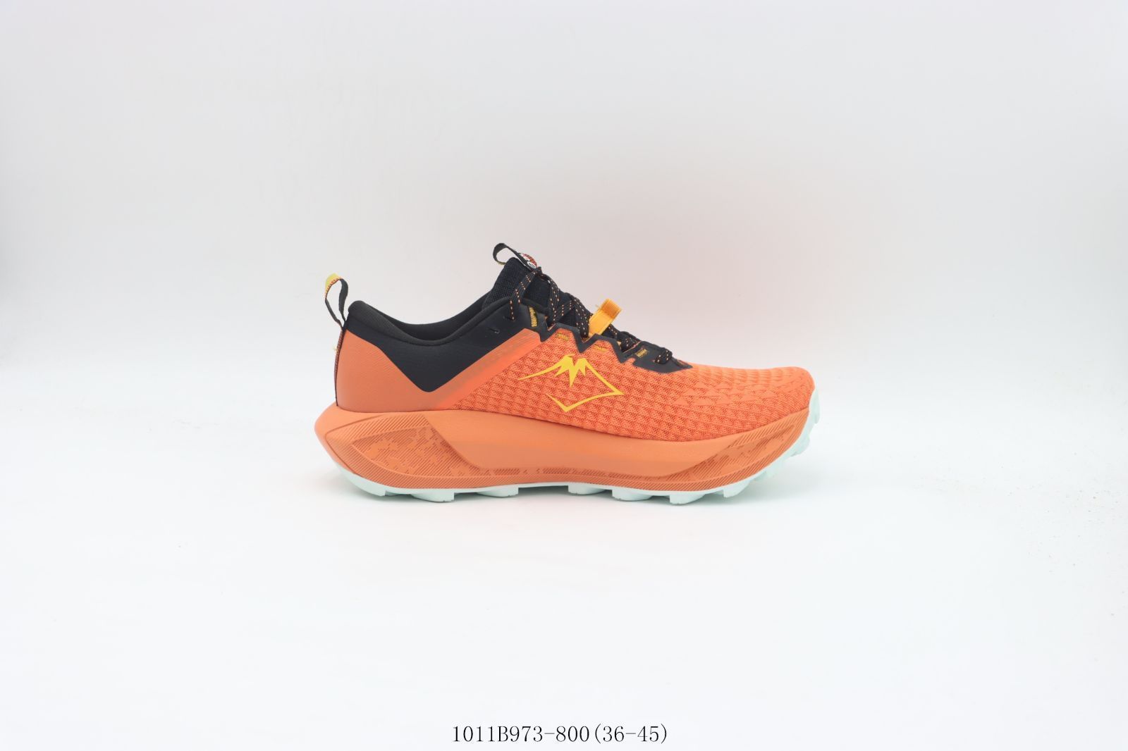 今日 Asics アシックス ランニングシューズ ブラックオレンジ 1011B973-800