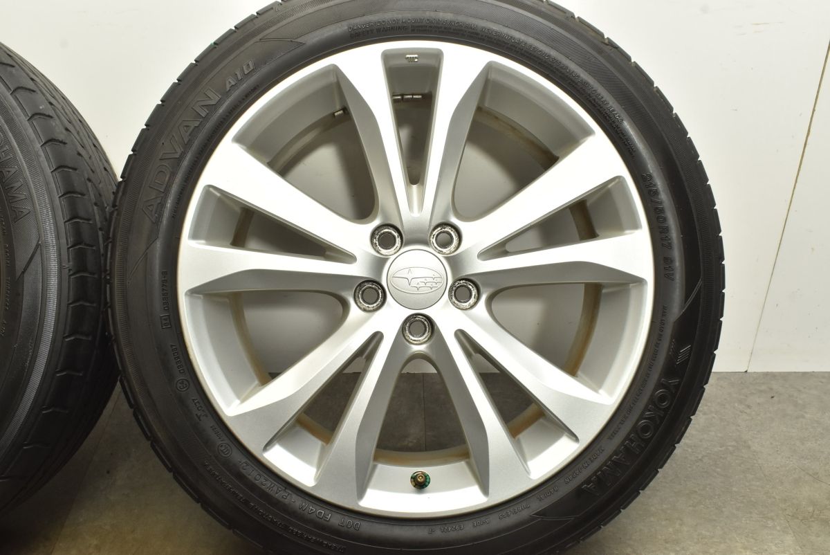 特価品】スバル レガシィ 純正 17in 7.5J +55 PCD100 215/50R17 
