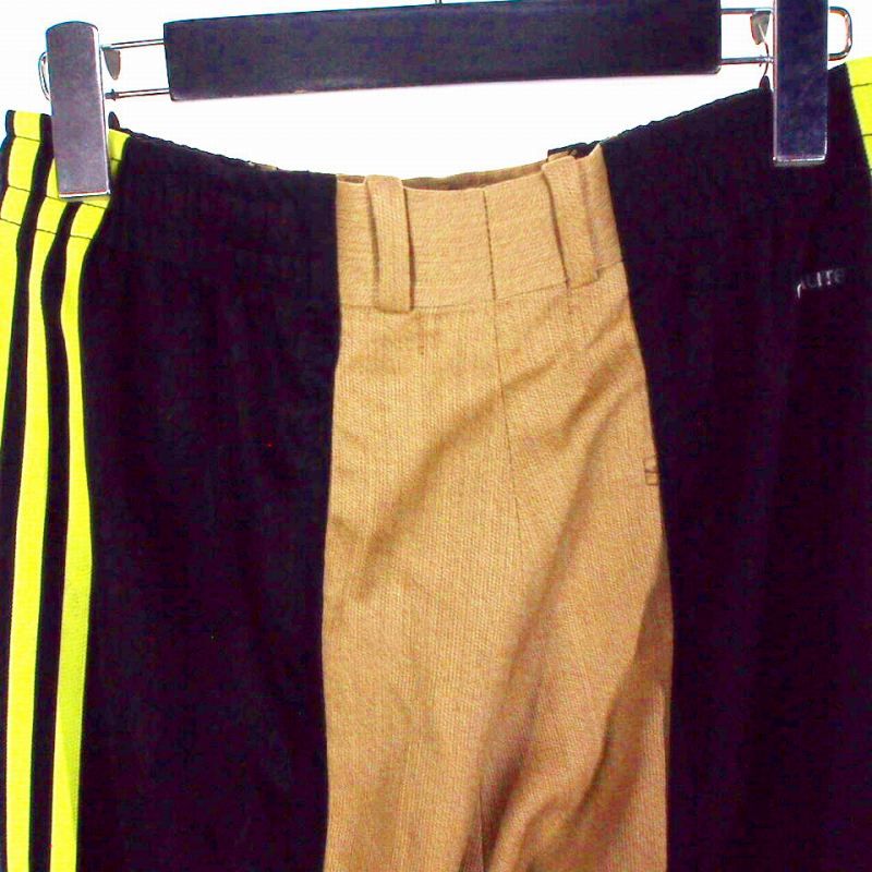 ウィズ＆ウィッチ WIZ-WITCH ドッキングパンツ スラックス ボトムス F ブラック ベージュ DECORATOM_COM_BR