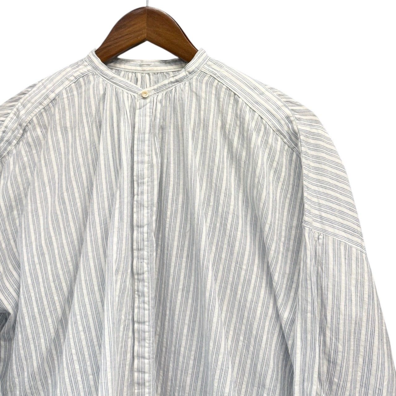 【美品】スズキタカユキ コットンシャツ suzuki takayuki スズキタカユキ 22SS khadi shirtⅡ カディ