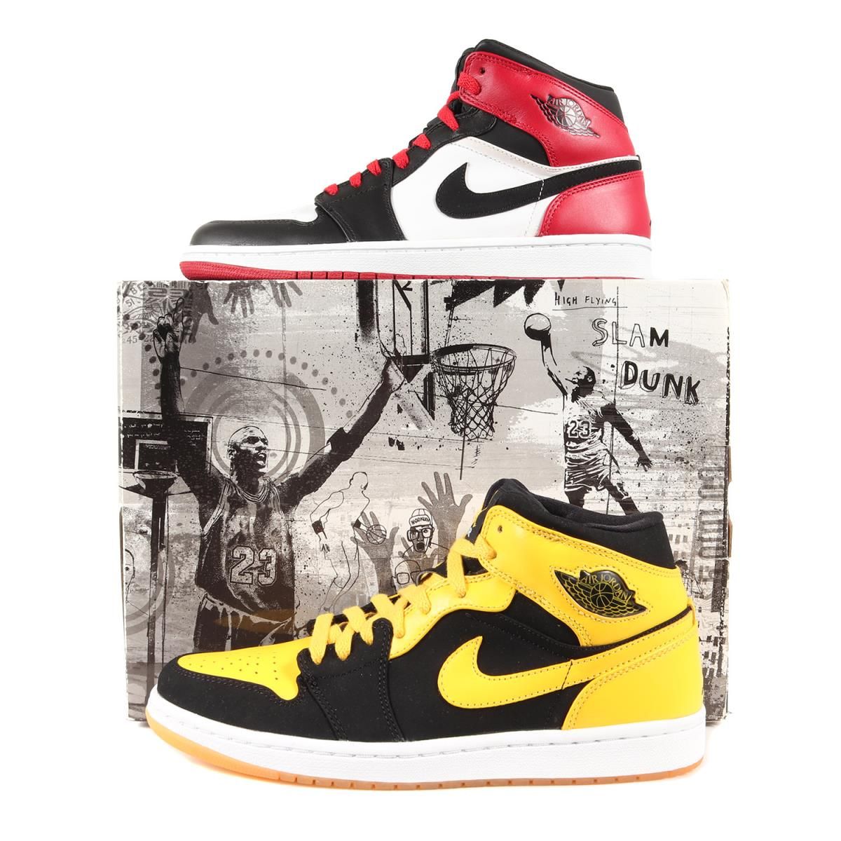 NIKE AIR JORDAN 1 BMP OLD LOVE NEW LOVE (316132-991) ブラック 