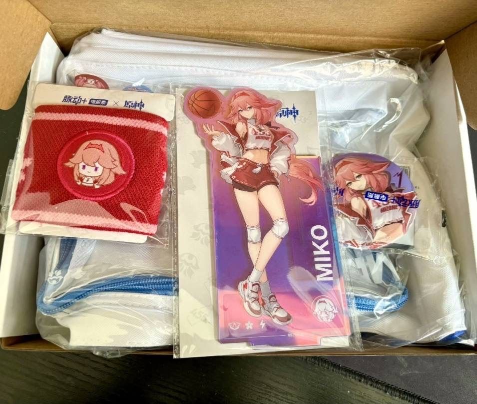 公式正規品 原神 八重神子 脈動 脈动 コラボ アクリルスタンド 缶