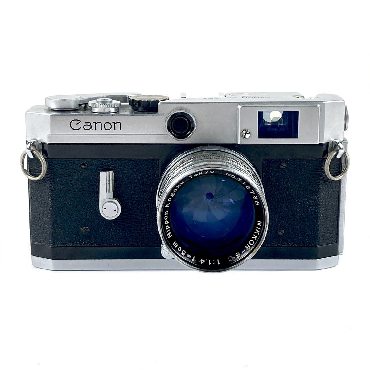 キヤノン Canon VI L + ニコン NIKKOR-S.C 5cm F1.4 Lマウント L39 