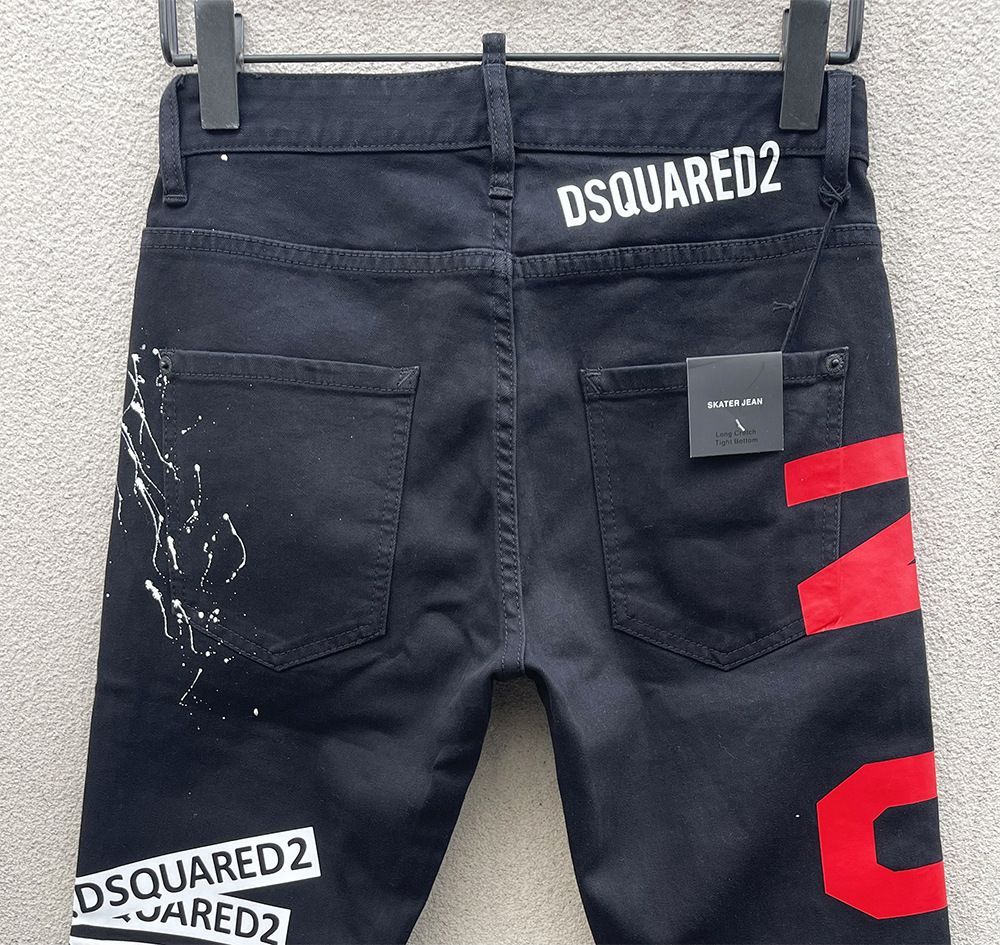 新品 DSQUARED2 ディースクエアード2 メンズ テーパードデニム メンズ パンツ  h106