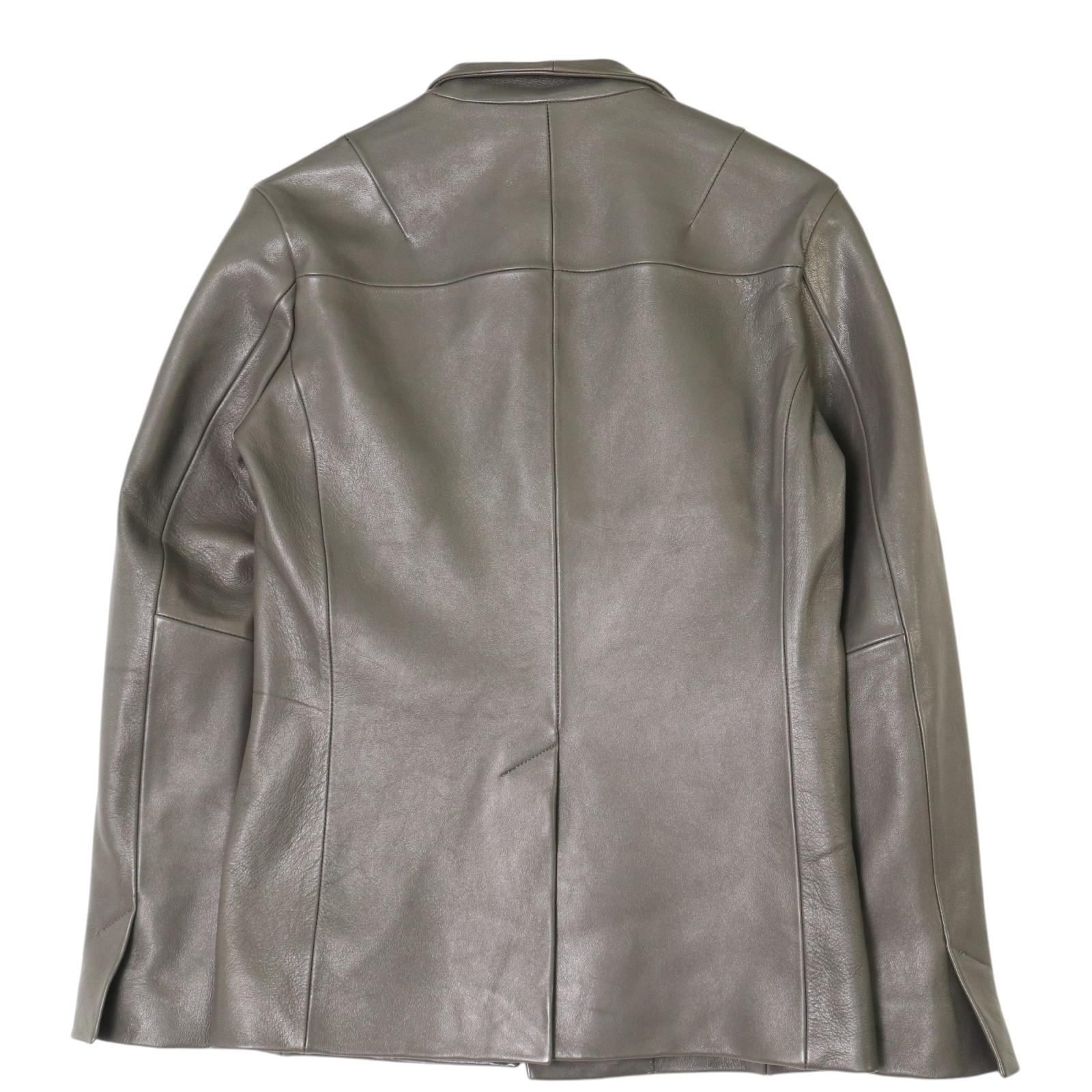 seam jacket レザージャケット 羊革 Sサイズ【2056RM24E 】 - メルカリ